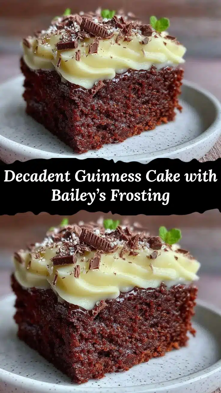 Guinness chocolate cake recipe