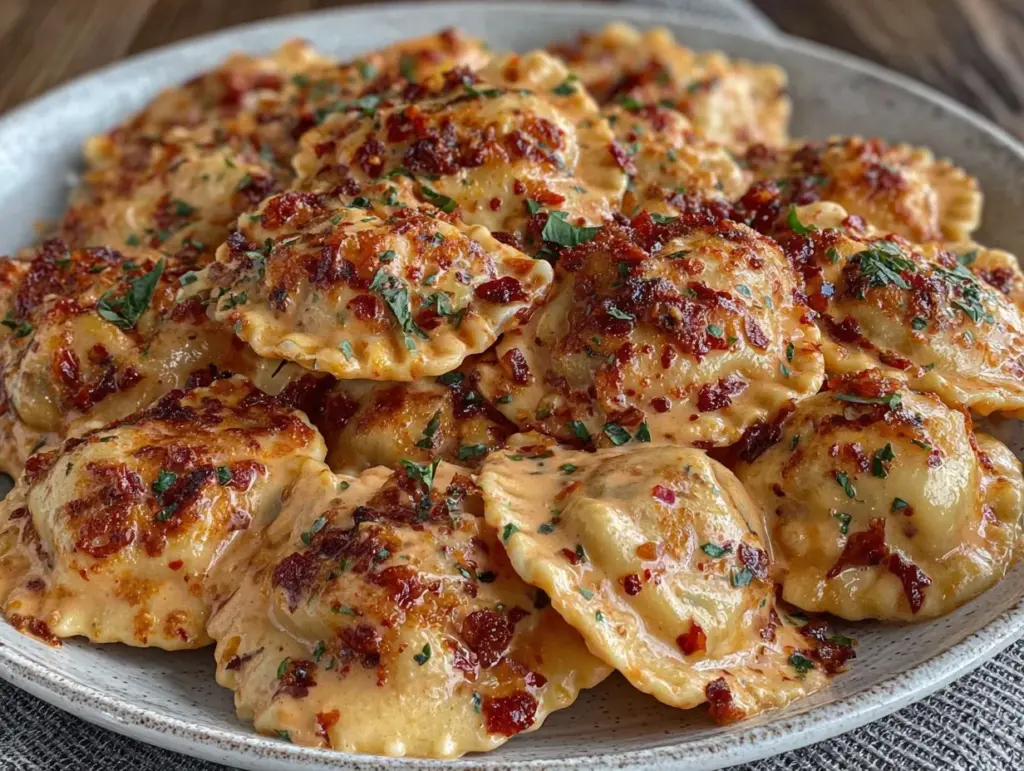 heart-shaped ravioli recipe - featured image