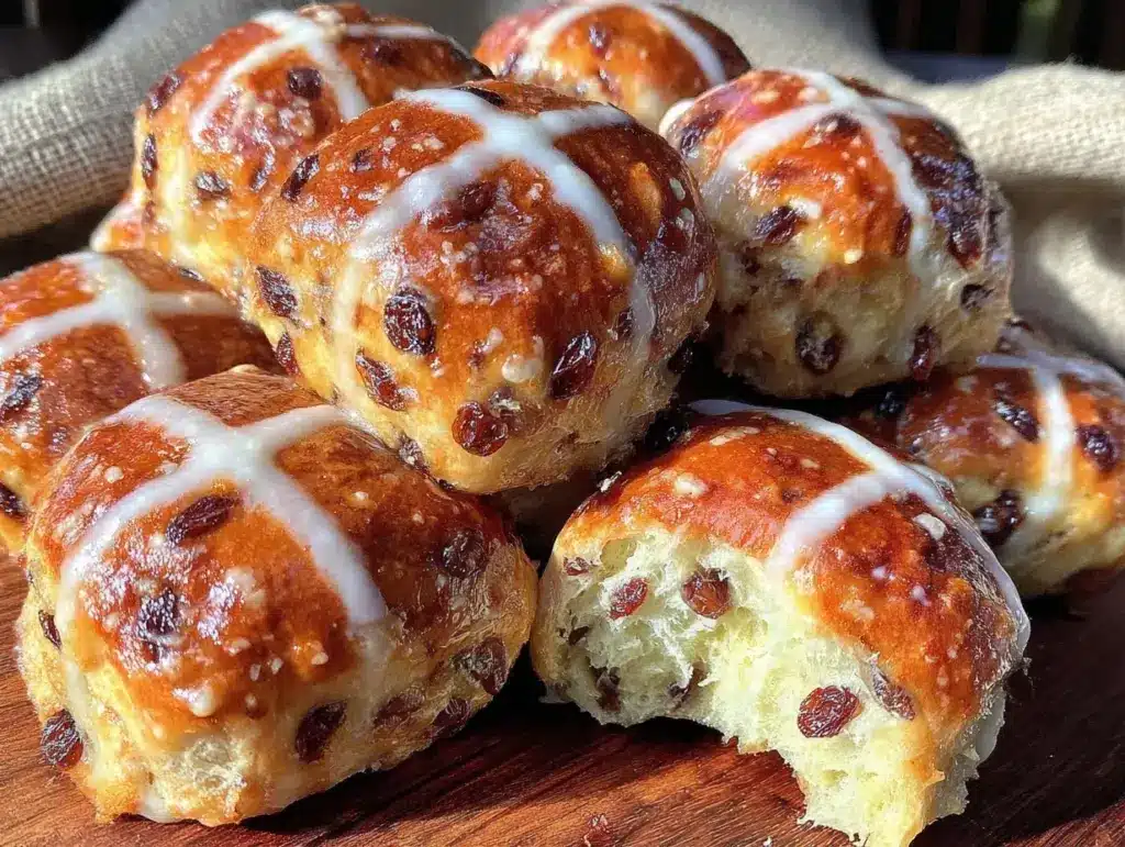 hot cross buns recipe - featured image