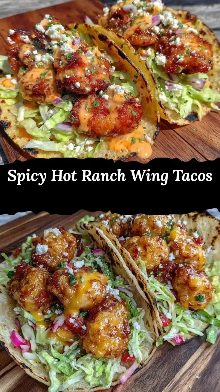 hot ranch wing tacos recipe
