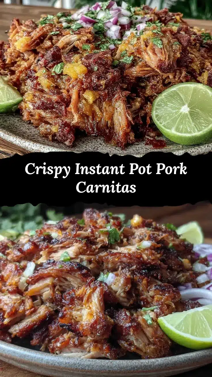 Instant Pot pork carnitas recipe