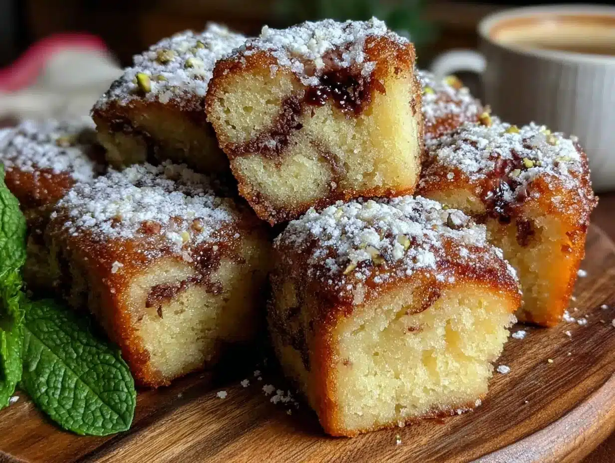 Irish Coffee Cake Bites preparation steps
