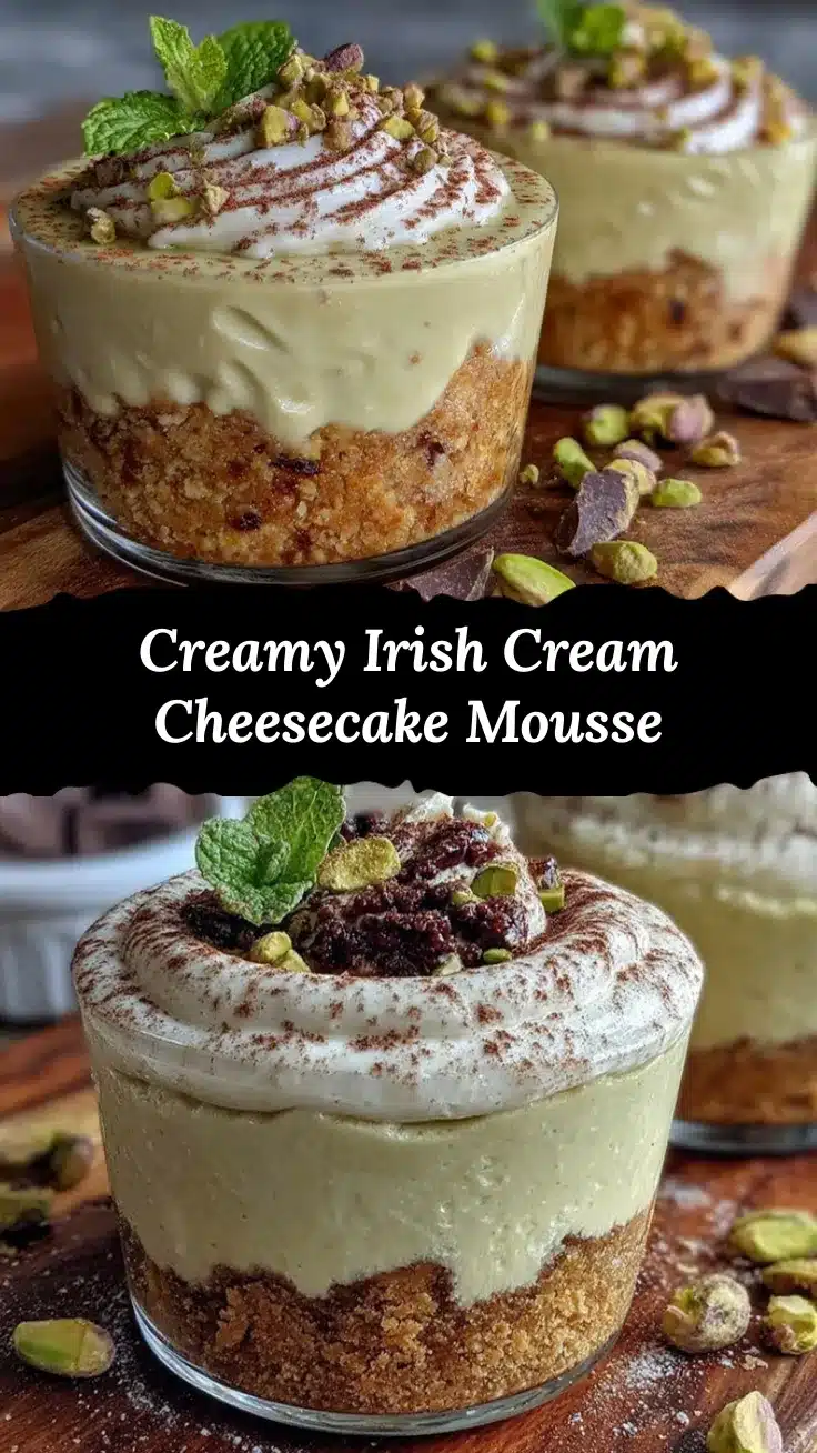 Irish Cream Cheesecake Mousse recipe