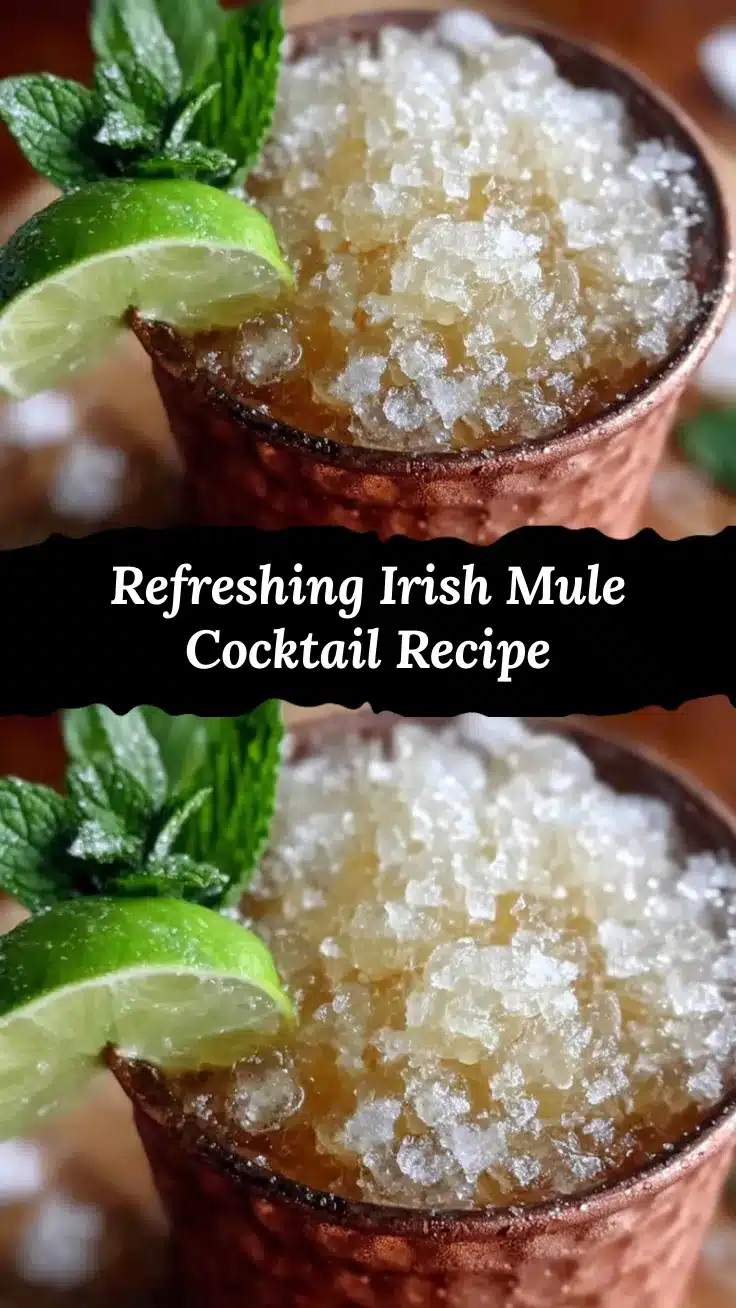Irish Mule cocktail recipe recipe