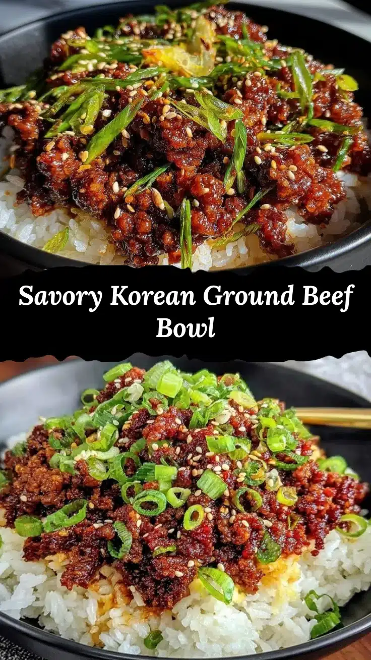 korean ground beef bowl recipe
