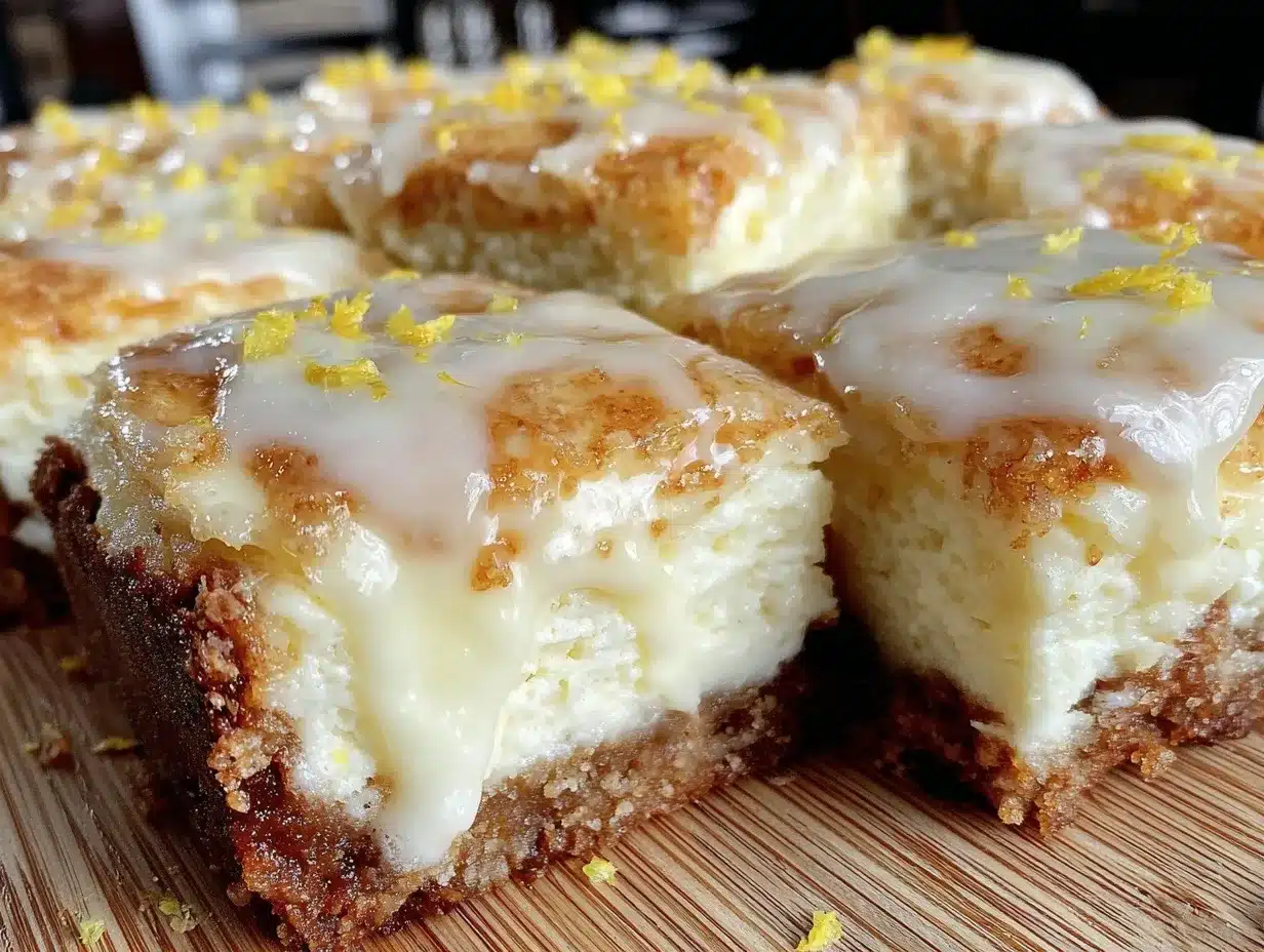 lemon bar cheesecake preparation steps