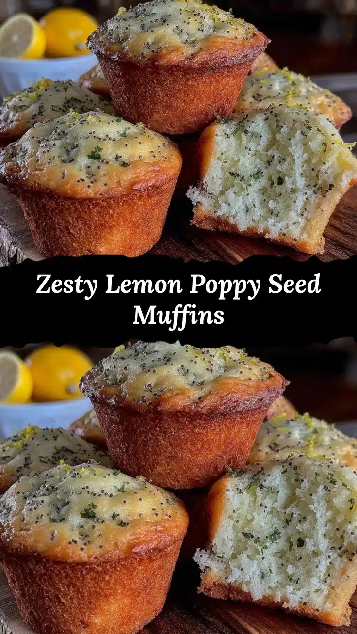lemon poppy seed muffins recipe