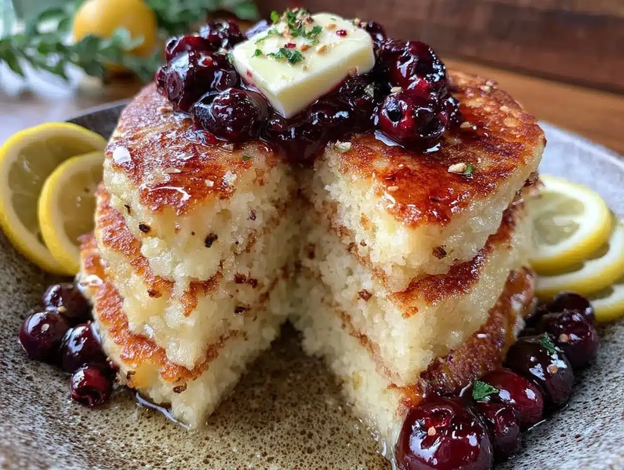 lemon ricotta pancakes preparation steps