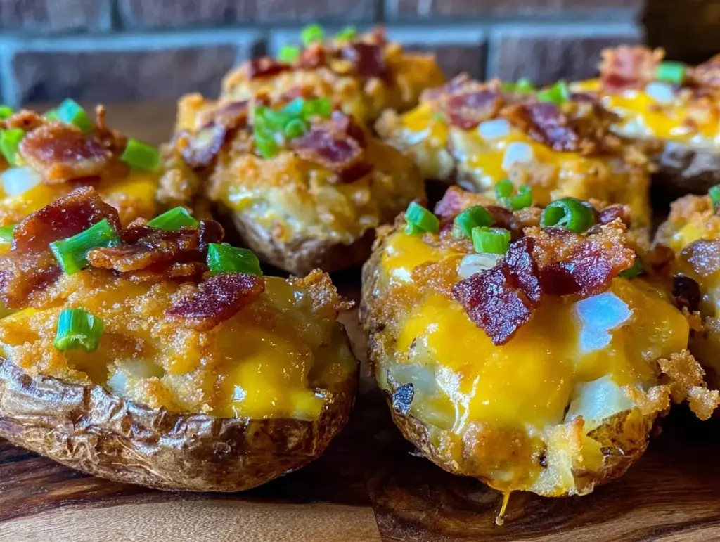 loaded irish potato skins - featured image