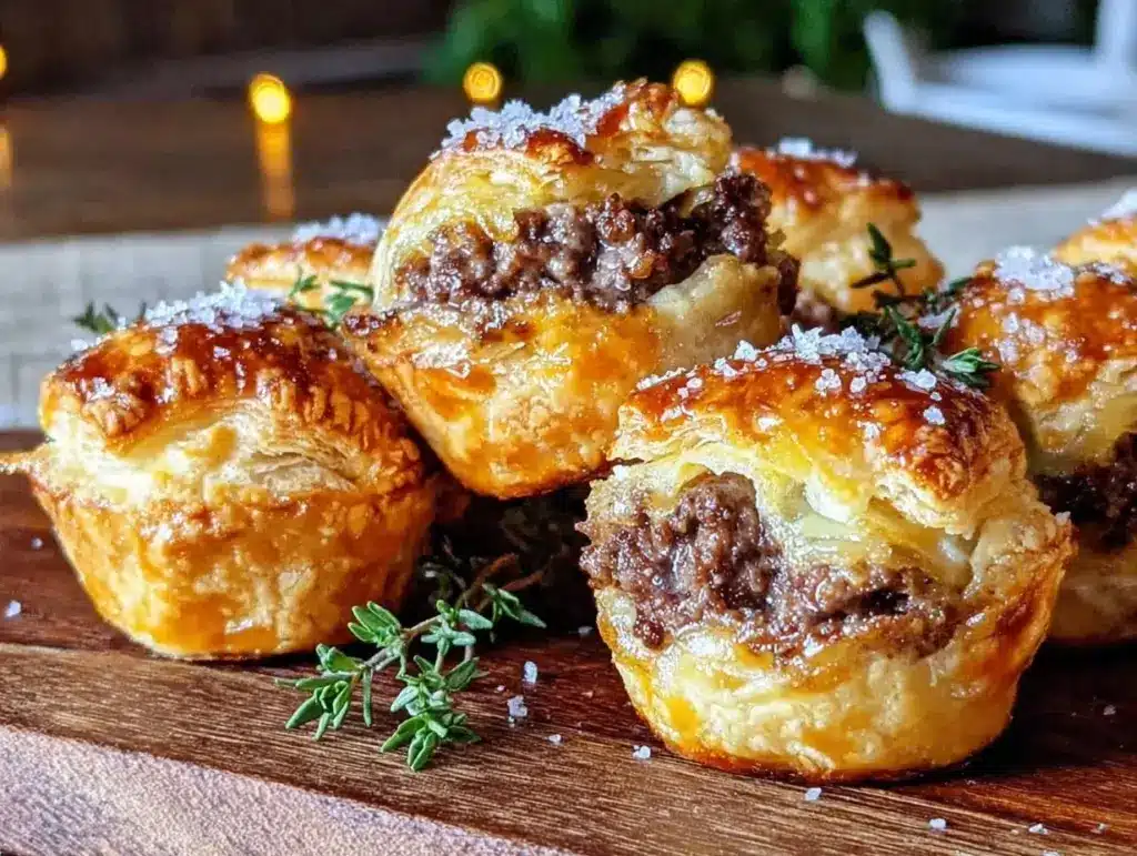 mini beef Wellington bites - featured image