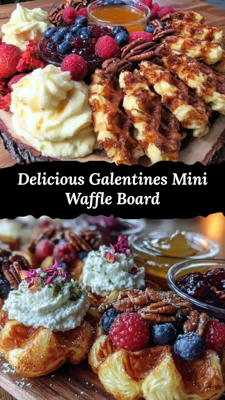 mini waffle charcuterie board recipe
