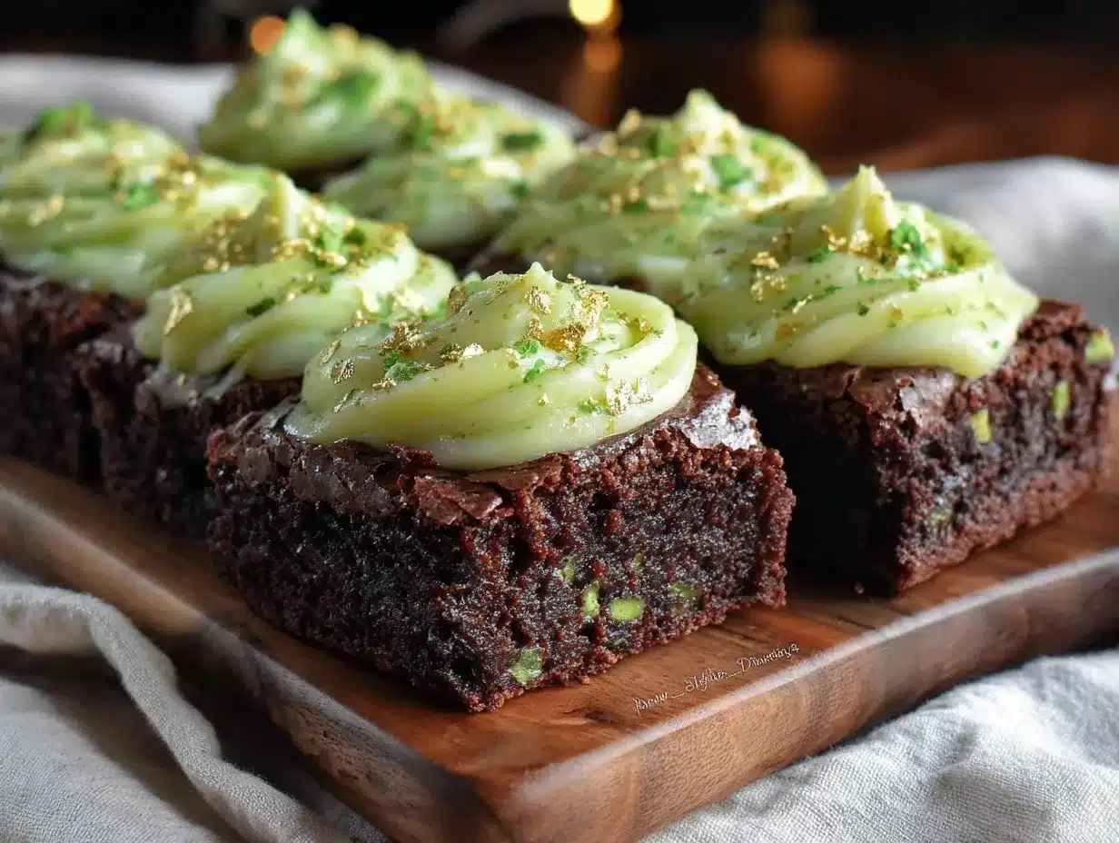 mint brownie bites preparation steps