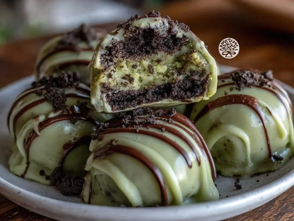 mint Oreo truffles - featured image