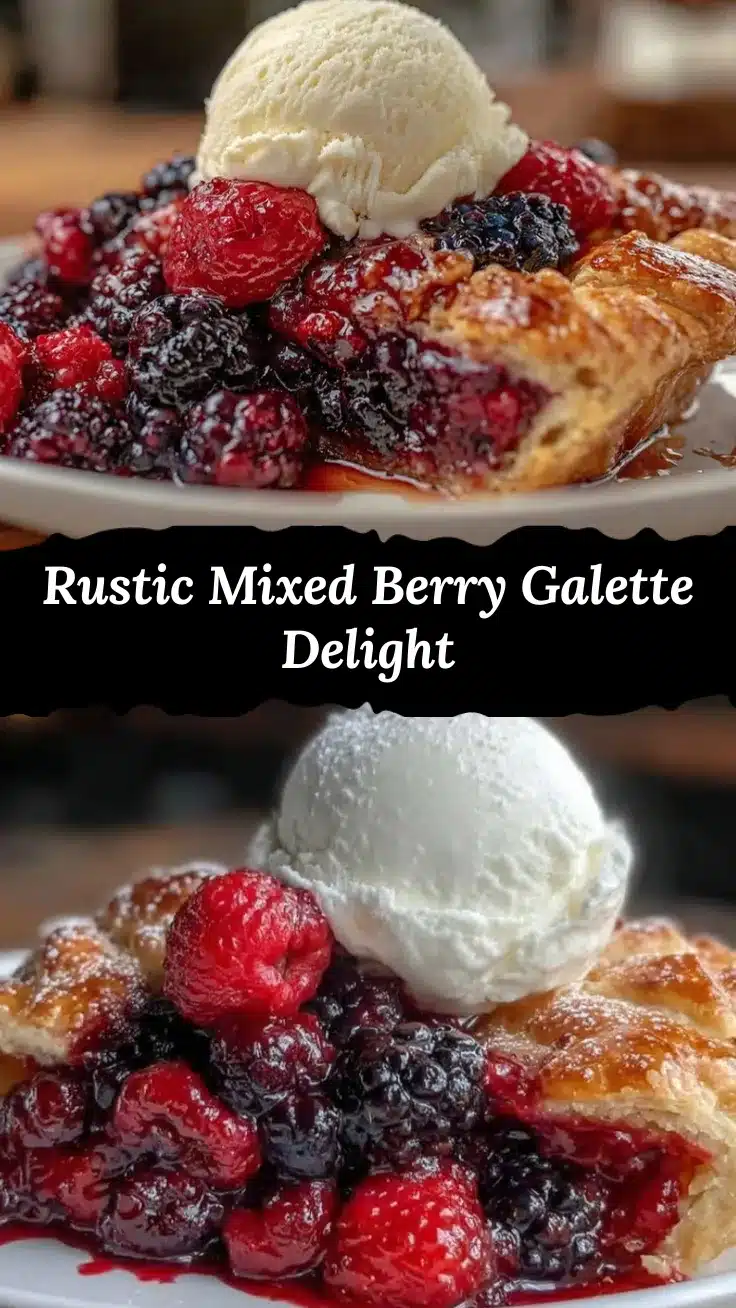 mixed berry galette recipe