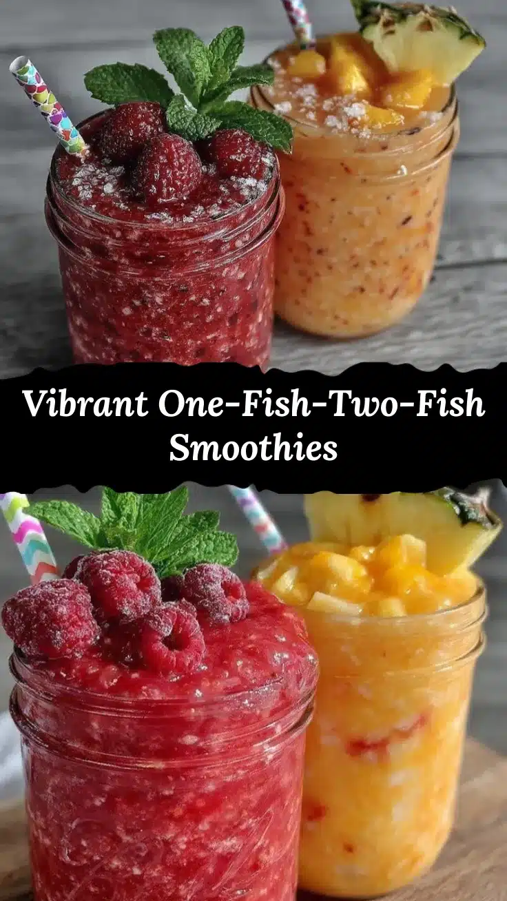 One-Fish-Two-Fish smoothie recipe