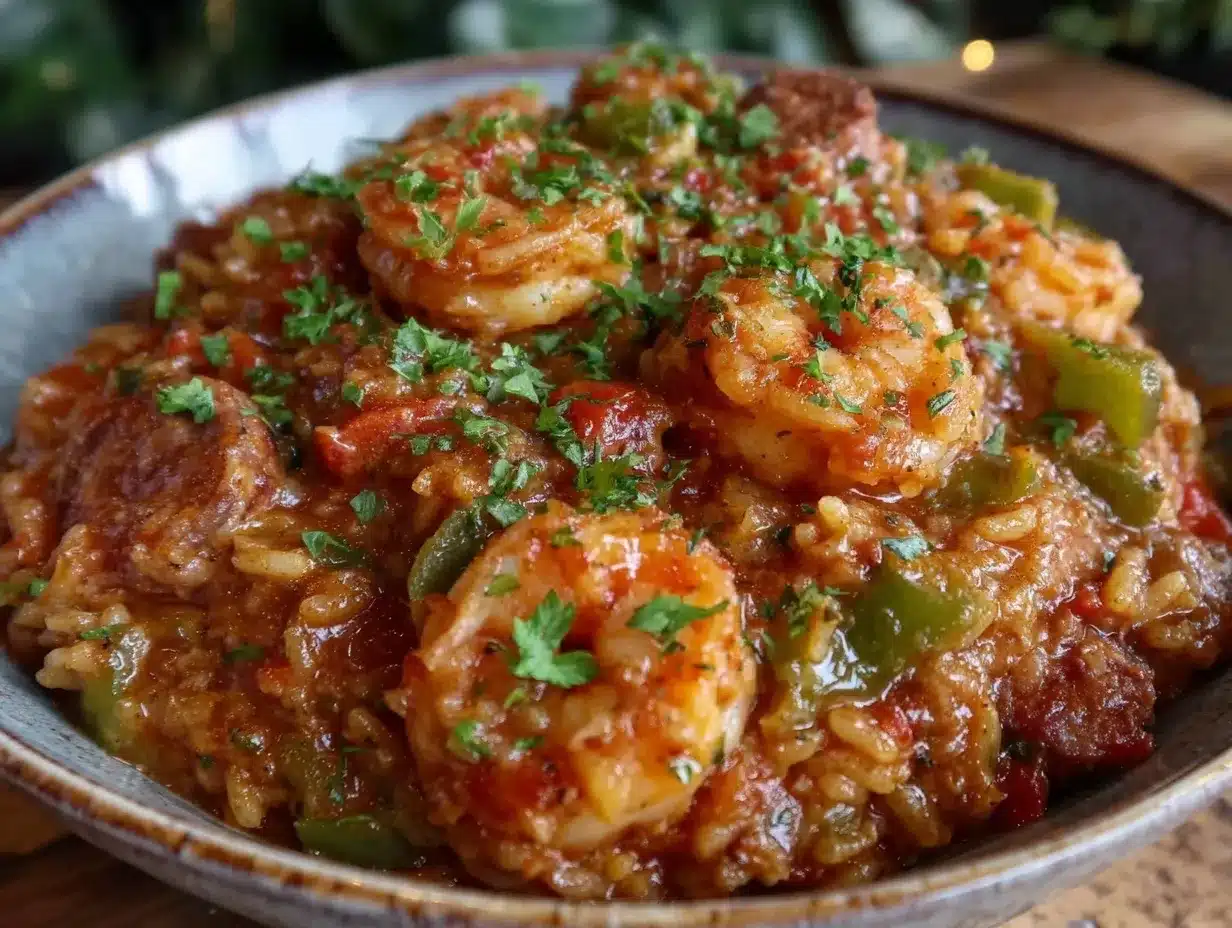 one-pot jambalaya recipe preparation steps