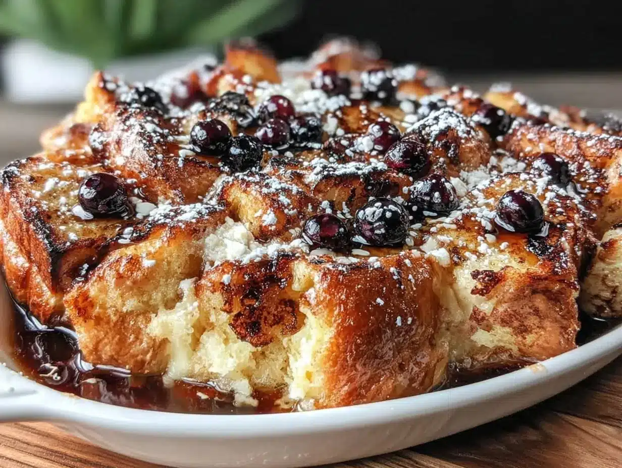 overnight french toast bake preparation steps