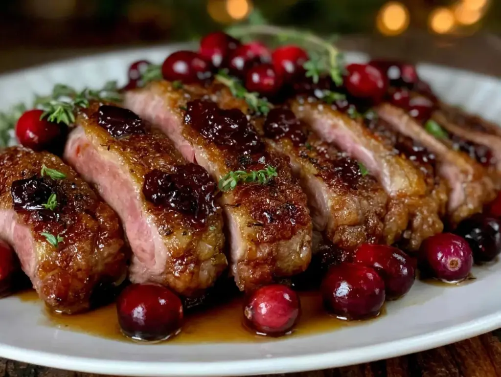 pan-seared duck breast - featured image