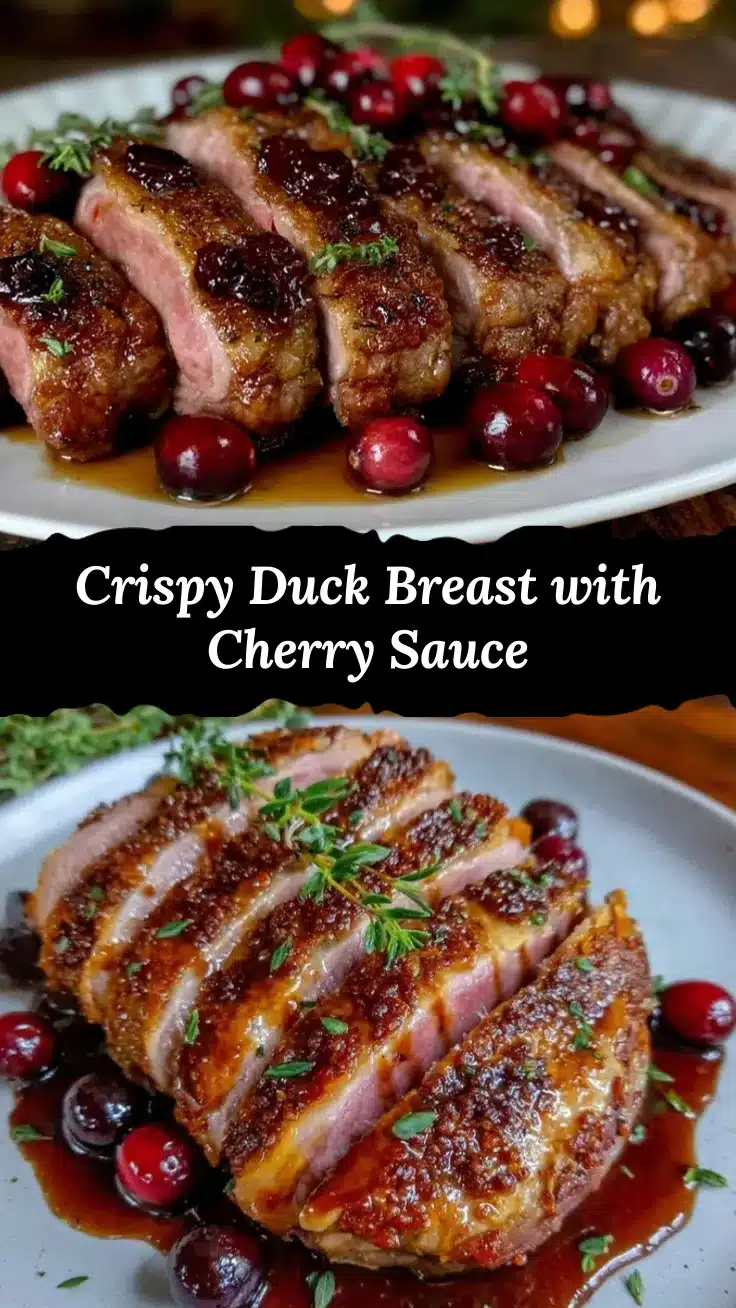 pan-seared duck breast recipe