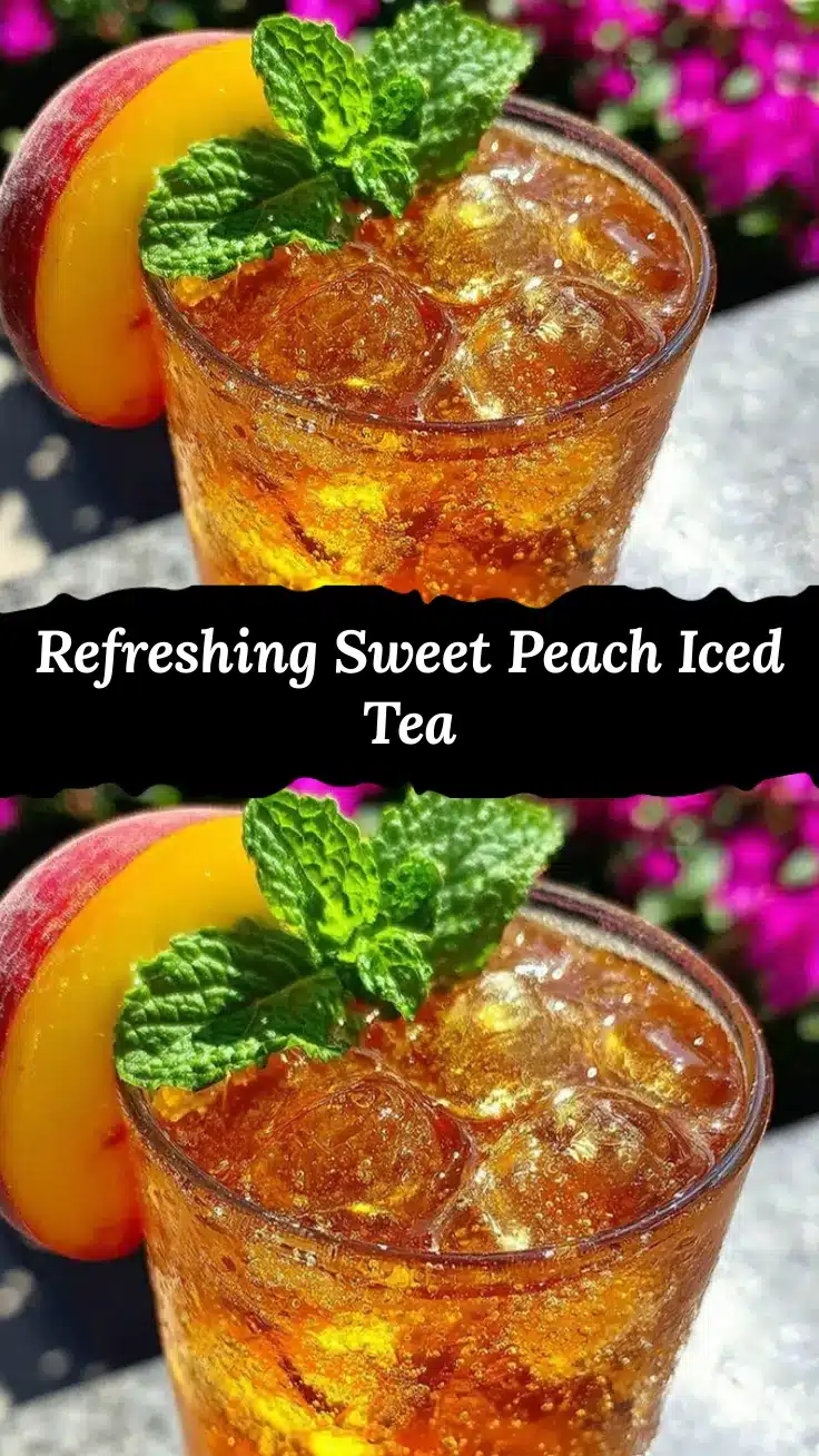 peach iced tea recipe recipe