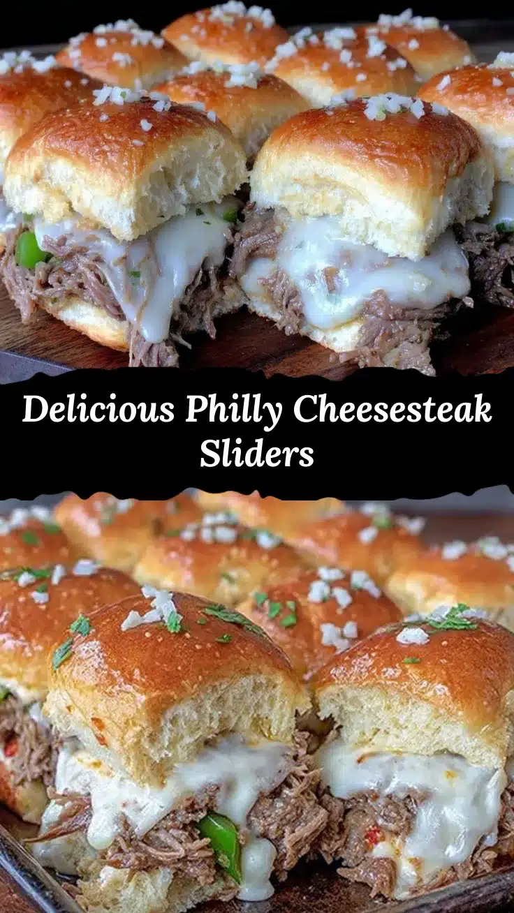 Philly cheesesteak sliders recipe