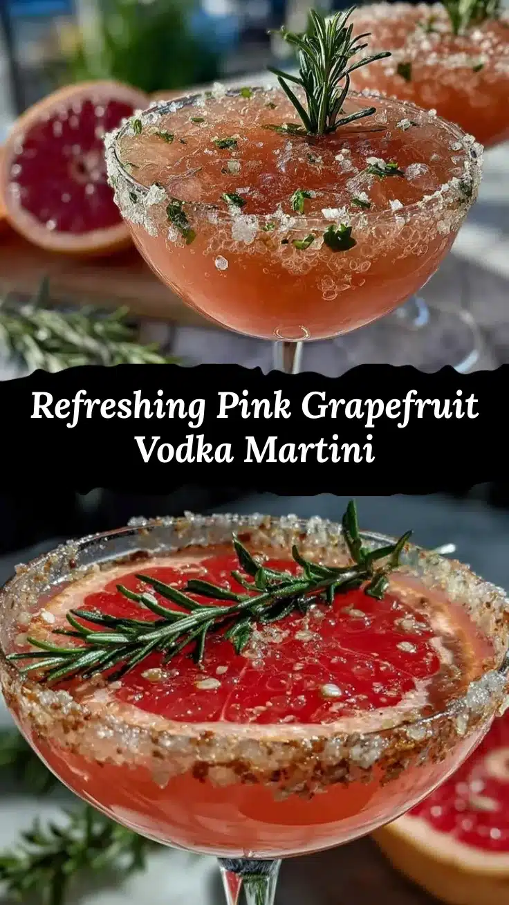 pink grapefruit vodka martini recipe