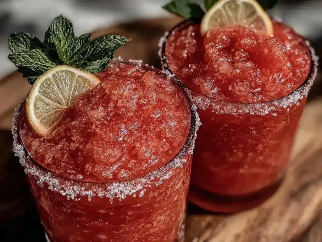 pink lemonade vodka slushies - featured image