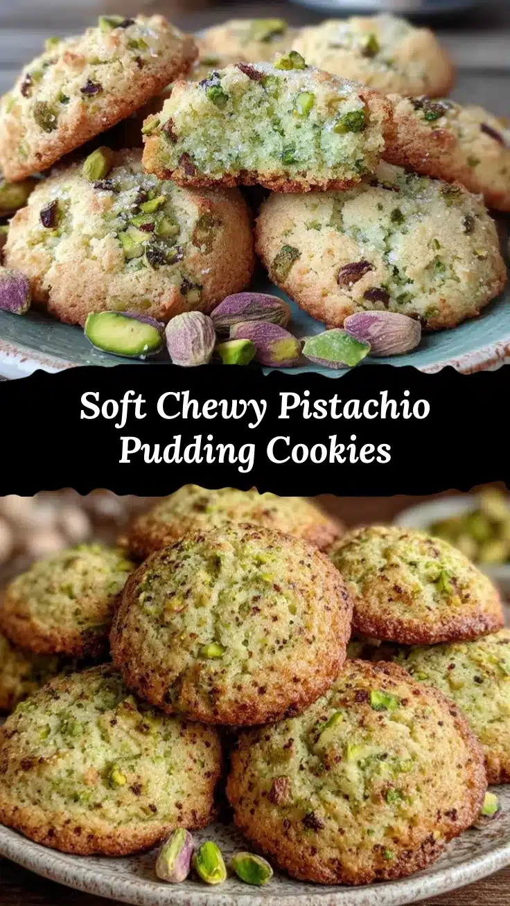 pistachio pudding cookies recipe