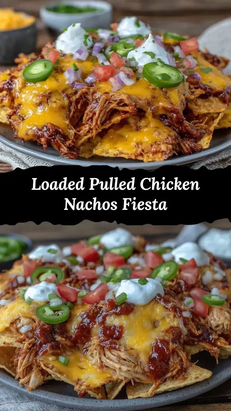 pulled chicken nachos recipe