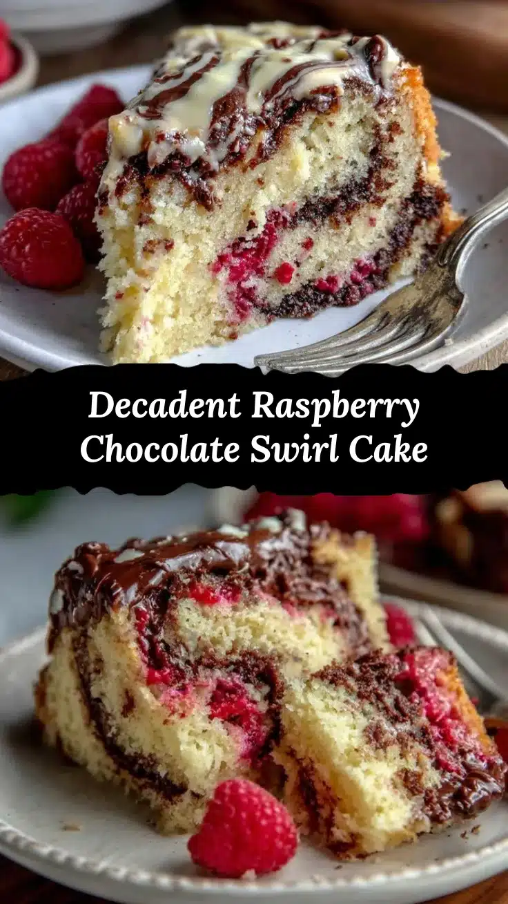 raspberry chocolate swirl cake recipe