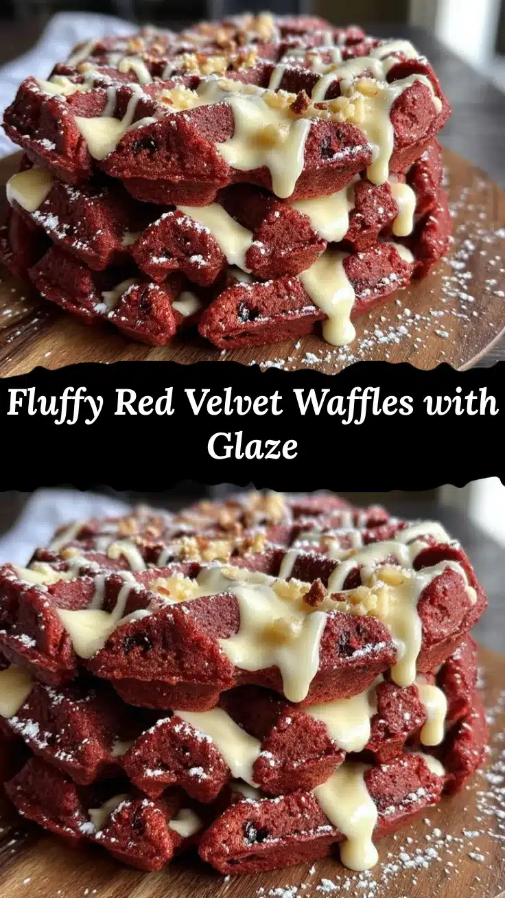 red velvet waffles recipe