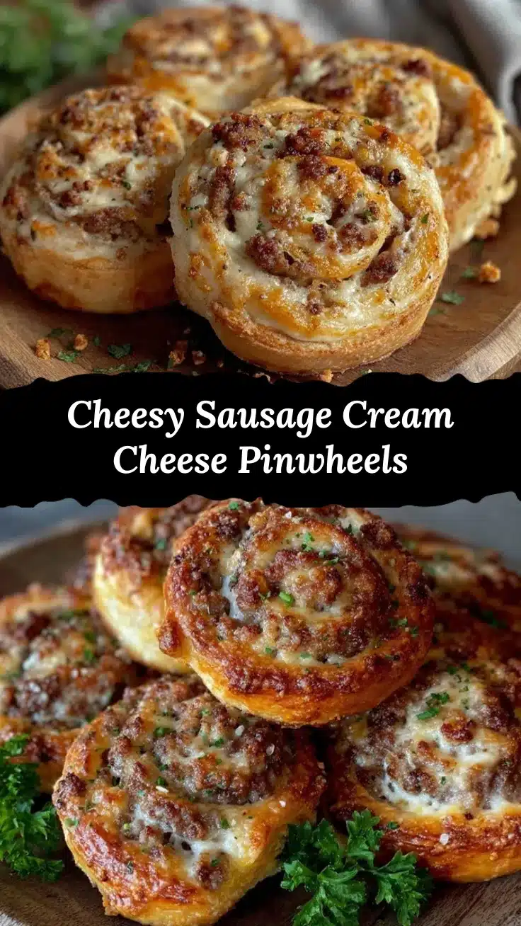 sausage cream cheese pinwheels recipe