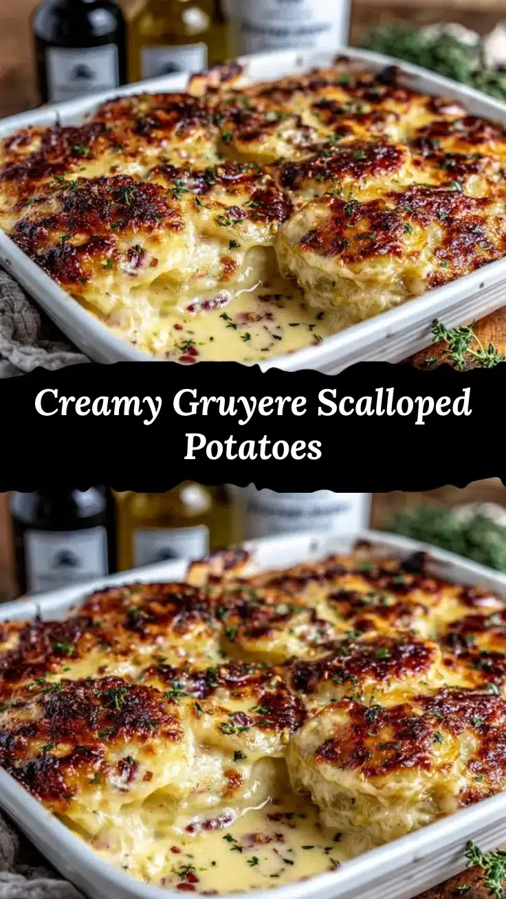 scalloped potatoes with gruyere recipe