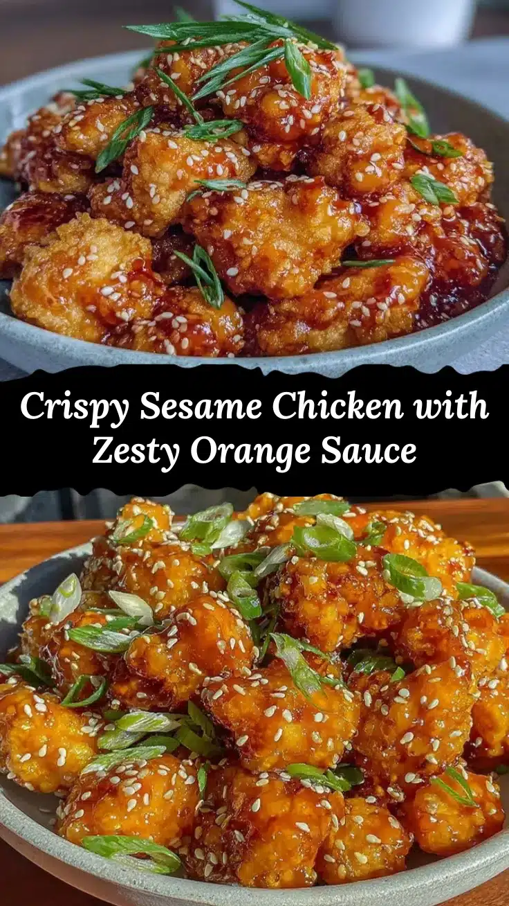 sesame chicken with zesty orange sauce recipe