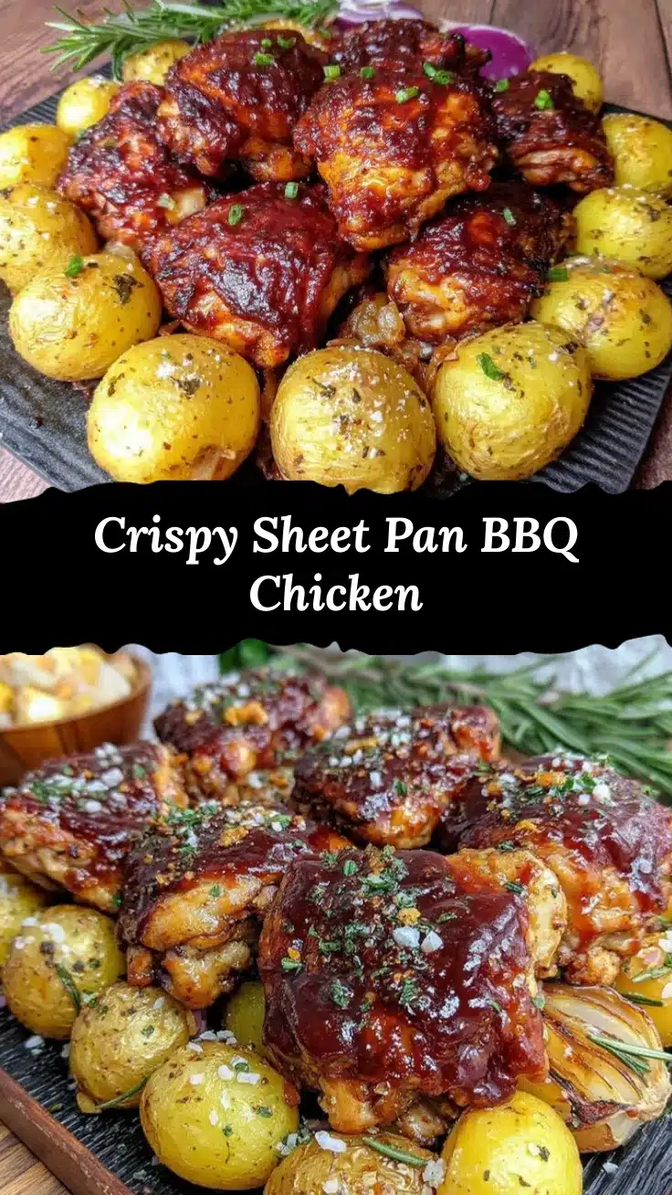 sheet pan bbq chicken recipe