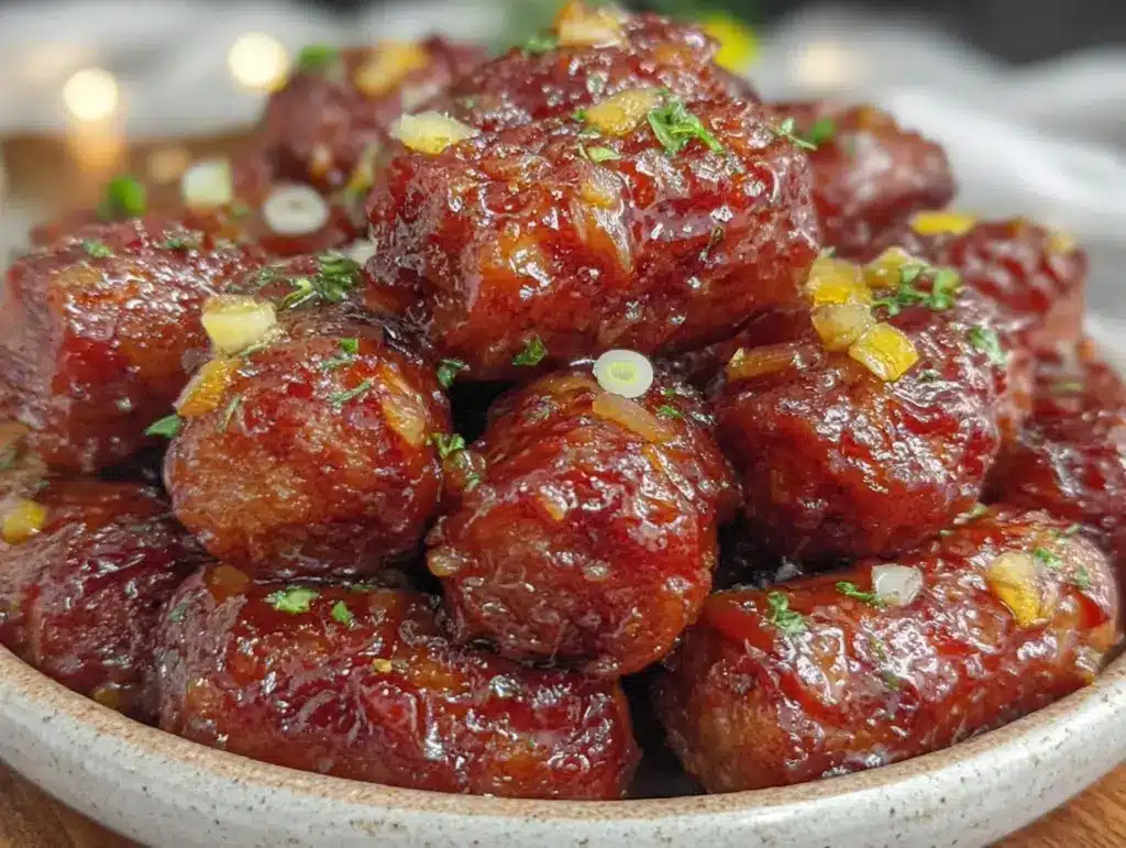 slow cooker bbq little smokies - featured image
