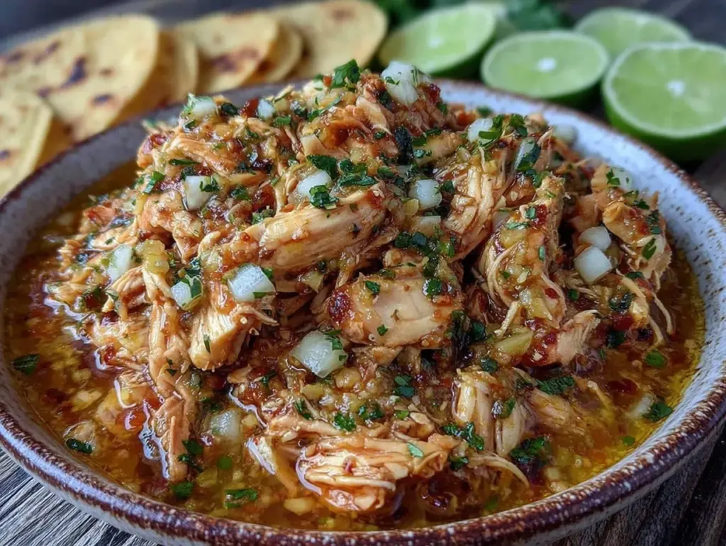 slow cooker salsa verde chicken - featured image