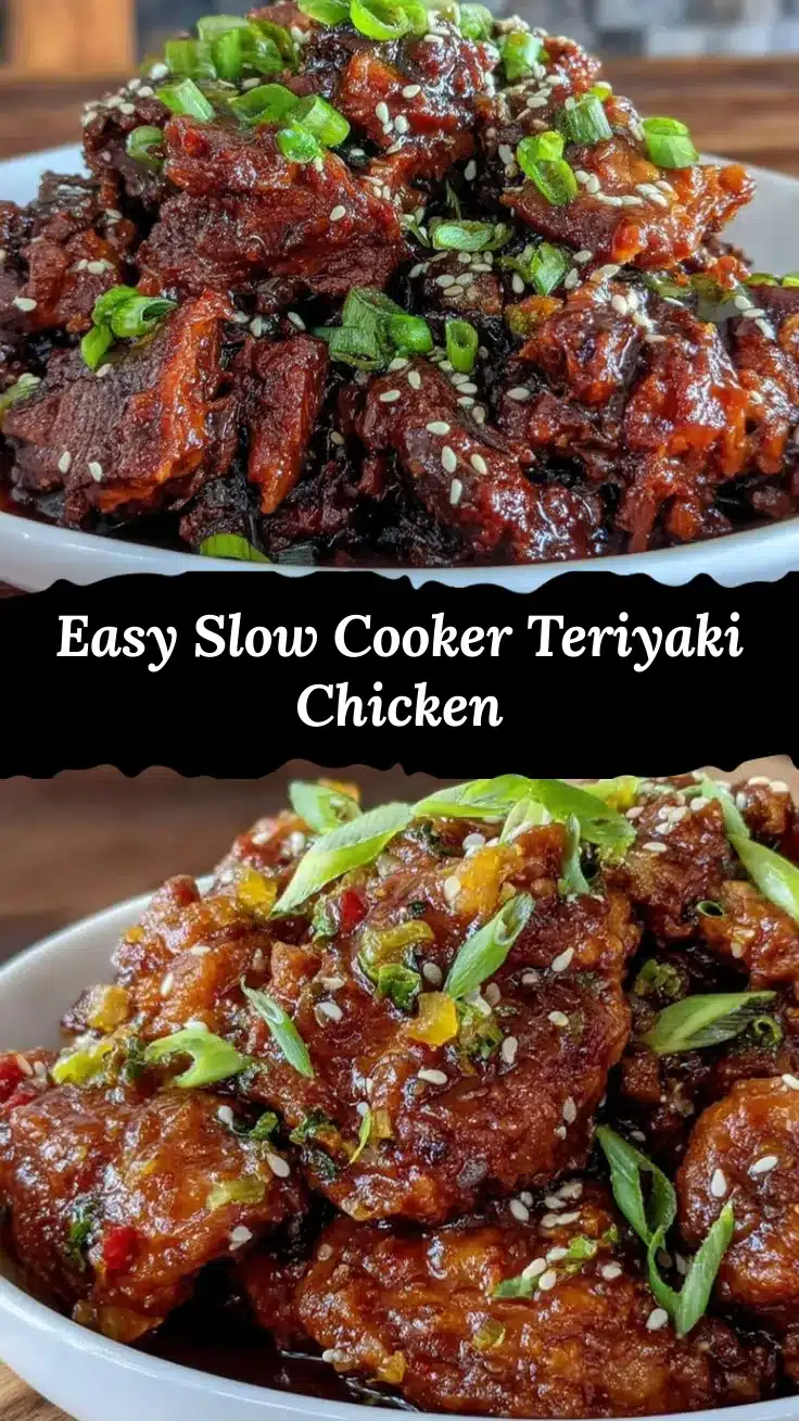 slow cooker teriyaki chicken recipe