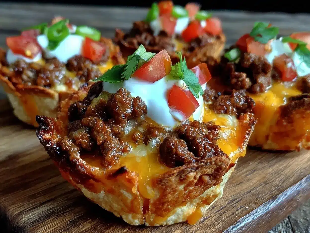 spicy cheeseburger dip cups preparation steps