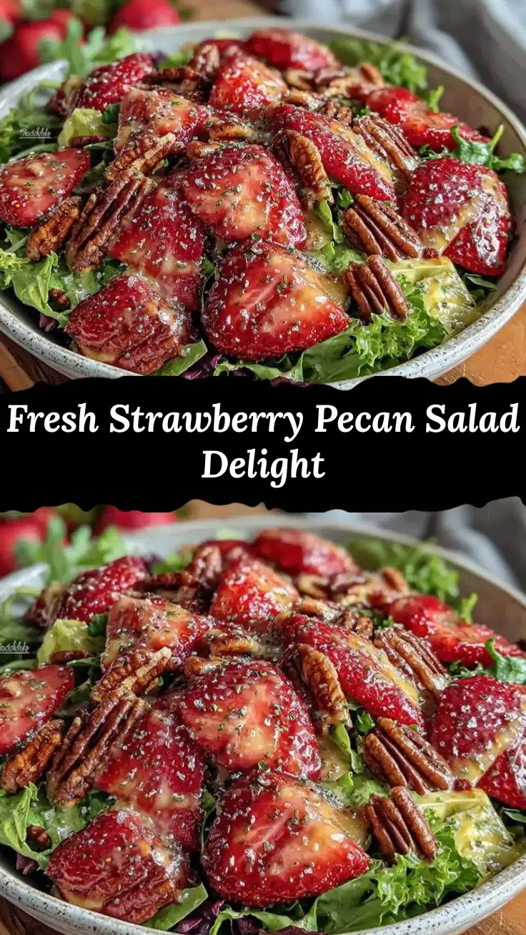 strawberry pecan salad recipe