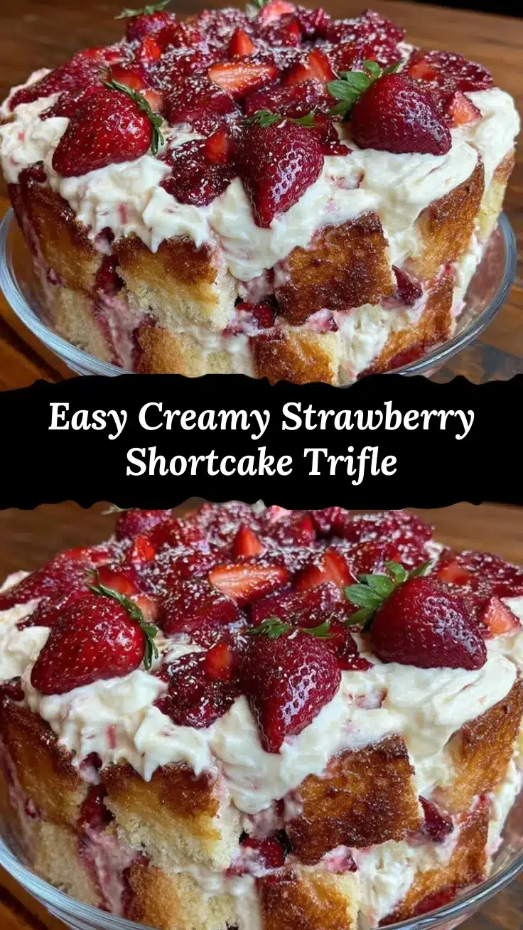 strawberry shortcake trifle recipe recipe