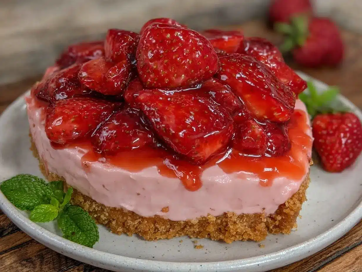 strawberry silk pie preparation steps