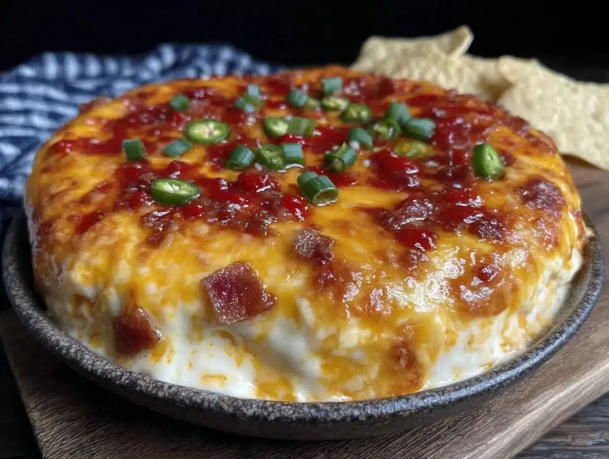 super bowl triple layer queso dip preparation steps