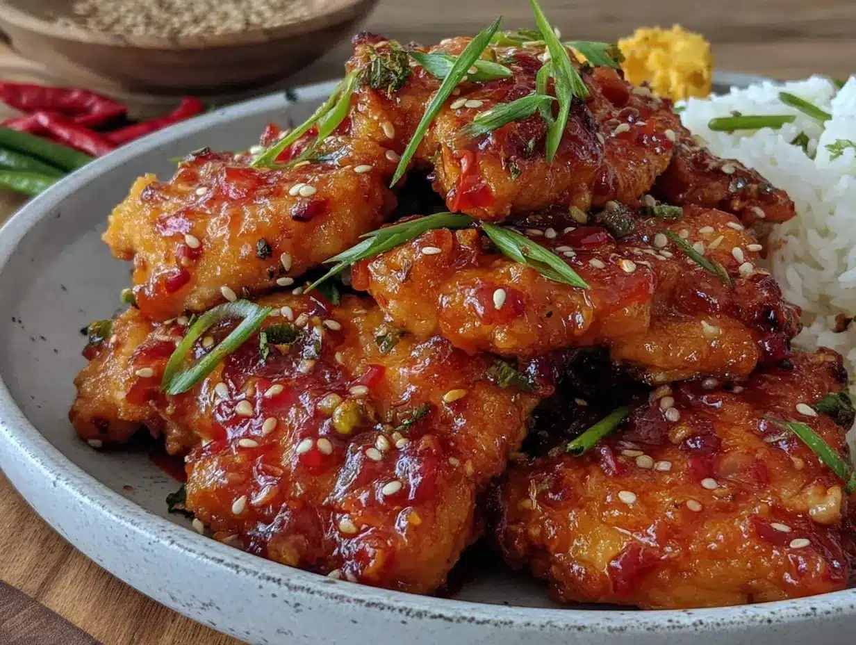 sweet chili chicken crockpot recipe preparation steps