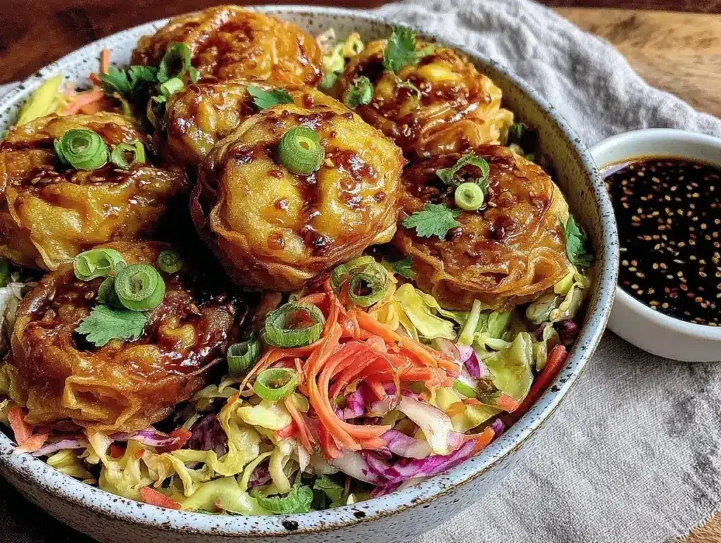 veggie egg roll bowl - featured image