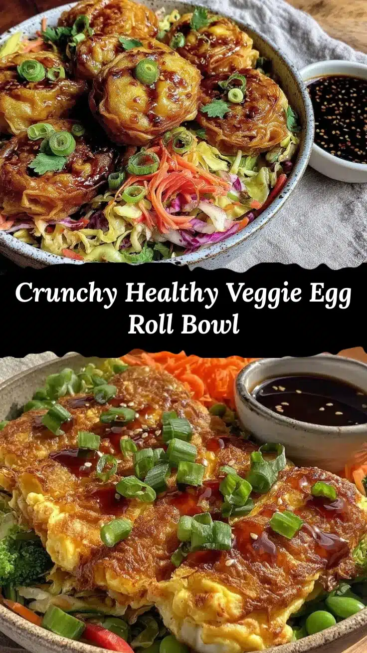 veggie egg roll bowl recipe