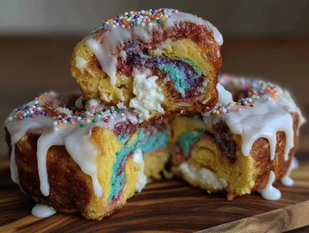 vibrant dr seuss multicolor sweet rolls - featured image