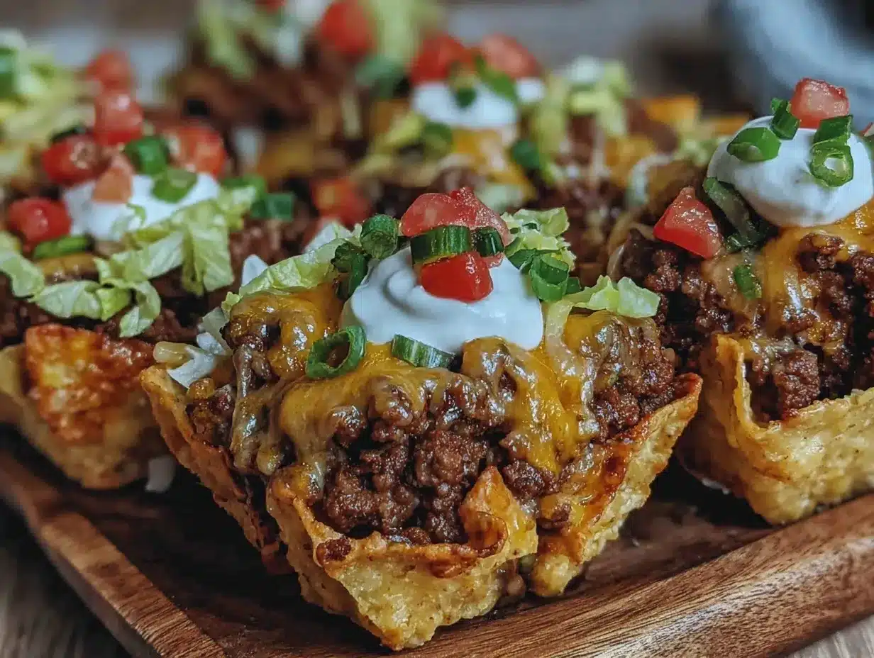 walking taco bar preparation steps