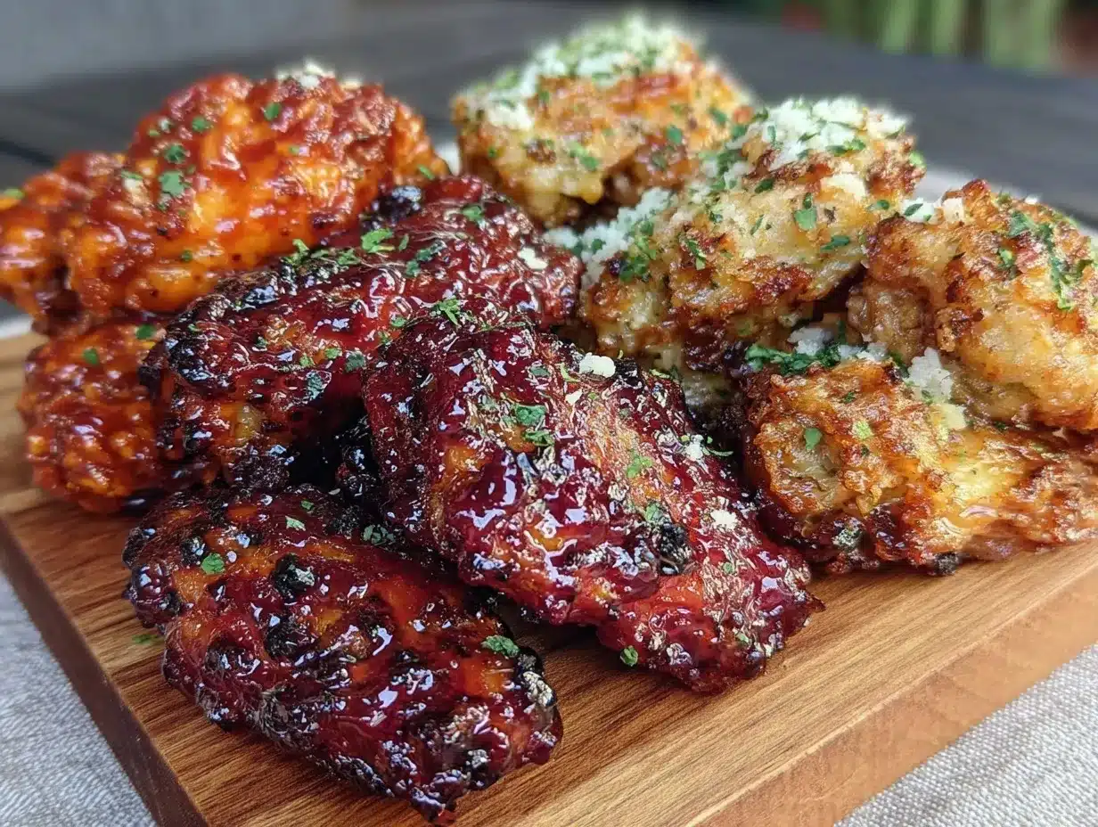 air fryer chicken wings recipe preparation steps