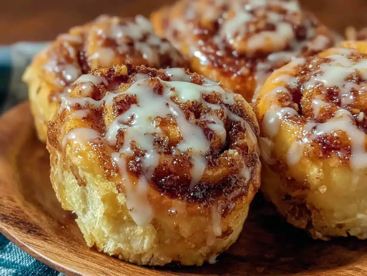air fryer cinnamon rolls preparation steps